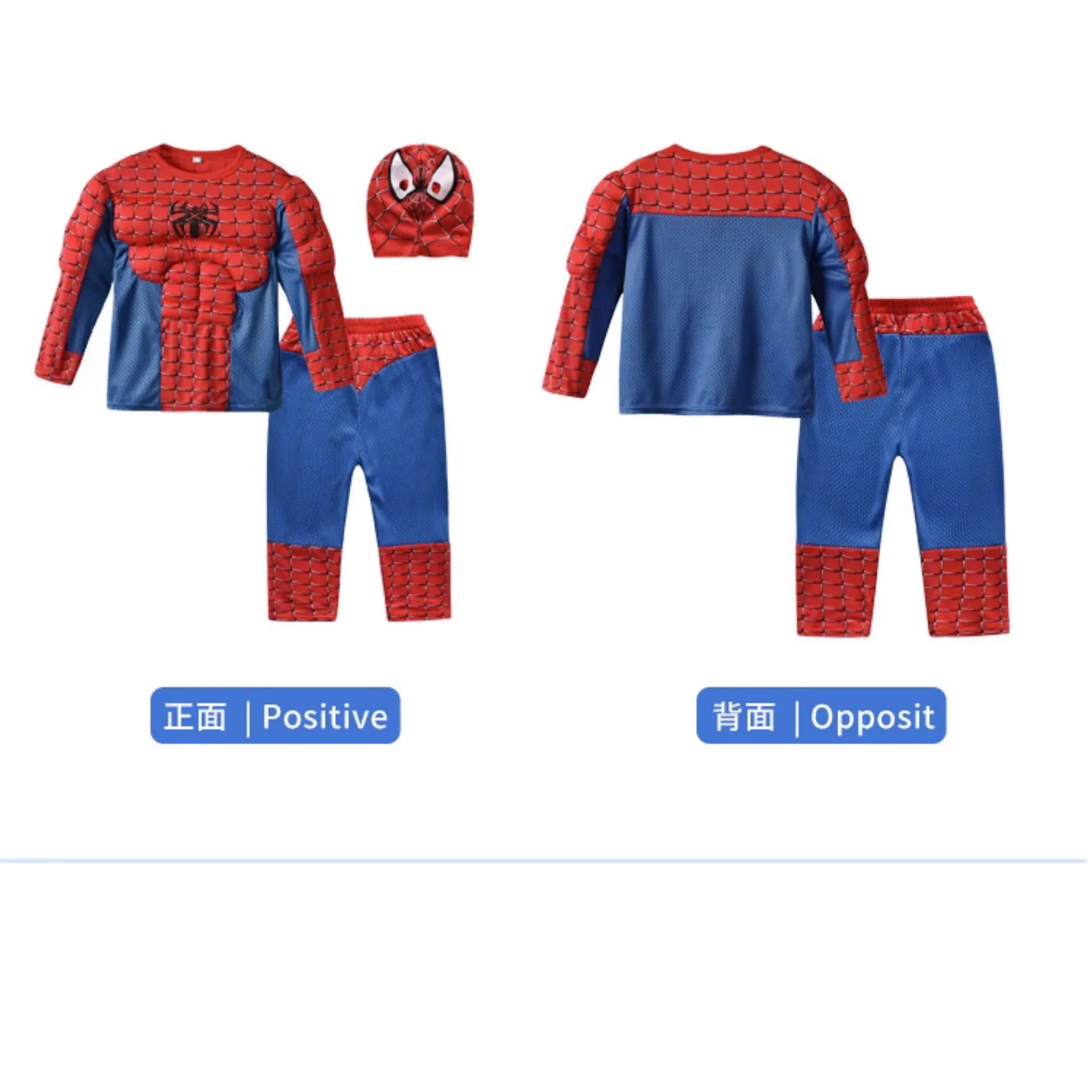 Avengers Superhero Hulk Captain America Spiderman Muscle Suit Halloween Carnival Party Clothes Boys Girls Costume 4