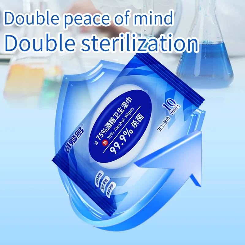 Alcohol Cleaning Wipes Individually Wrapped Alcohol Wipes 30pcs 70% Isopropyl Travel Home Electronics Non-Toxic