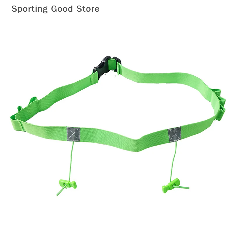 Running Race Number Belt Waist Pack Bib Holder For Triathlon Marathon Cycling Motor With 6 Gel Loops Fitness Sport Accessories