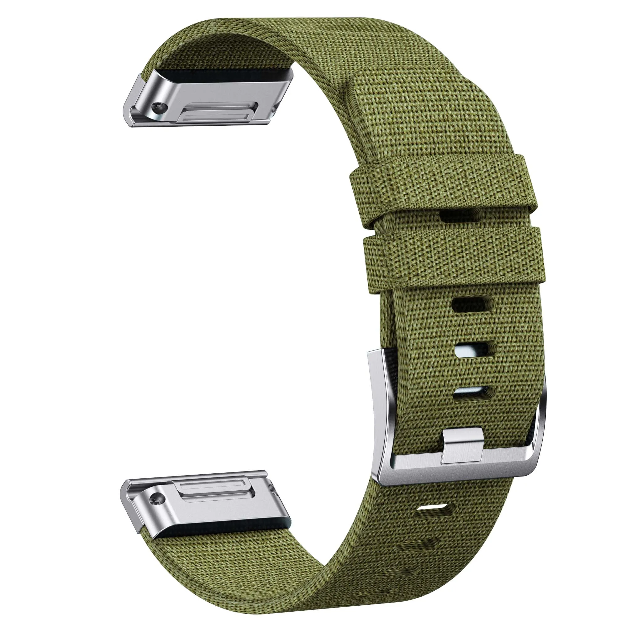 Runcool 22 26MM Suitable for Garmin Fenix7X Pro/6X/5 Nylon Jacquard Ribbon Suitable for Fenix6/7/Instinct Replacetment Bracele