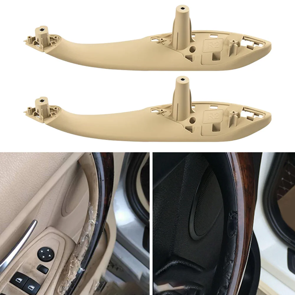 

2pcs Car Rear Left/Right Interior Door Handle Panel Trim For BMW M3 Competition 2016-2018 S55 B30 A 2979 331 6 Interior Parts
