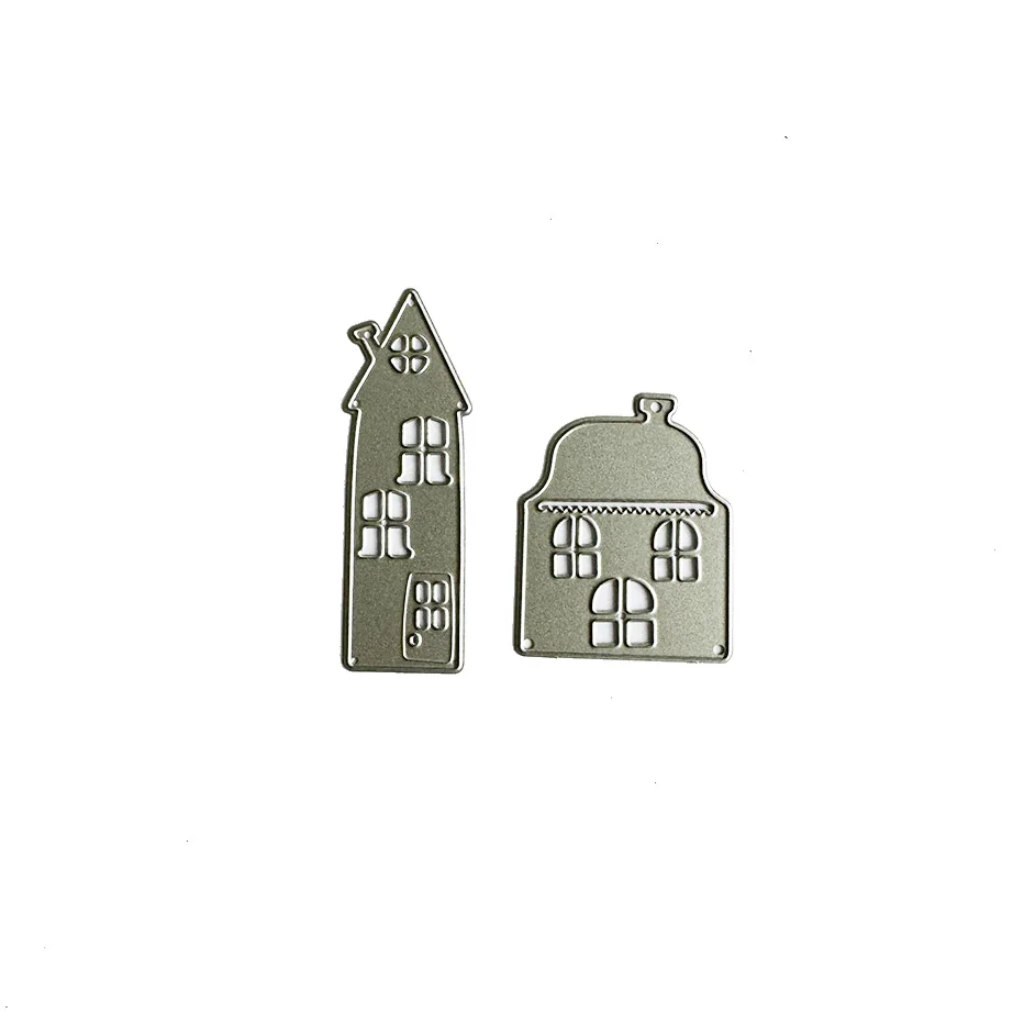 

House building Scrapbooking Cutting Dies Yiwu stock clearance DIY Paper gift Card Making metal craft Album