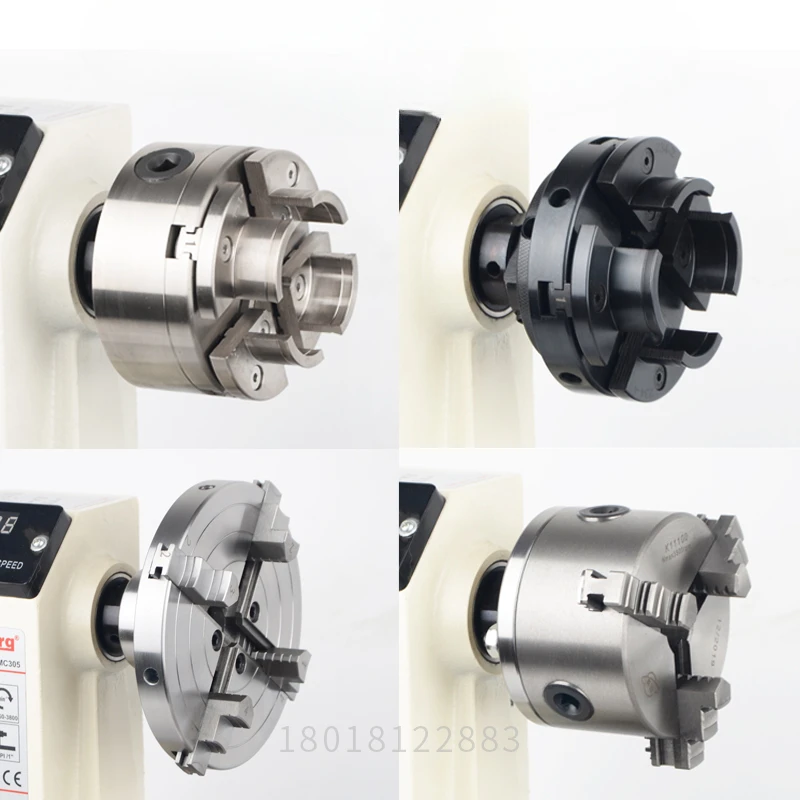 

Woodworking chuck wooden rotary lathe, 4-inch 6-inch self centering linkage, umbrella tooth, three claw, four claw, ordinary