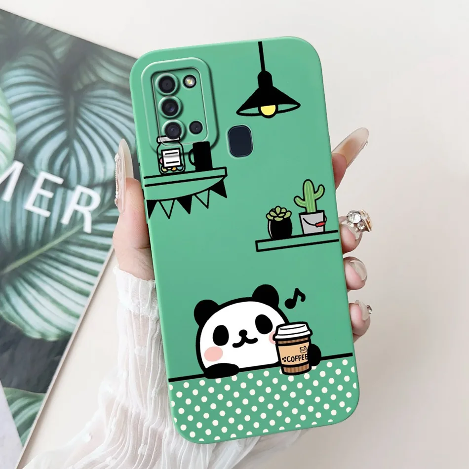Elegant Printed Soft Silicone Shockproof Phone Case with Camera Protection