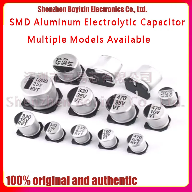 

SMD aluminum electrolytic capacitor 20%10V 16V 25V 35V 47UF 50V 63V 100UF 220UF 470UF 1000UF 10UF 22UF 330UF 2200UF 150UF