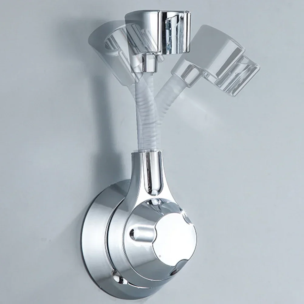 Description Picture 6 of itemShower Holder Suction Cup Holder 360° Adjustable Showerhead Holders Plating Shower Rail Head Holder Bathroom Wall Mount Bracket