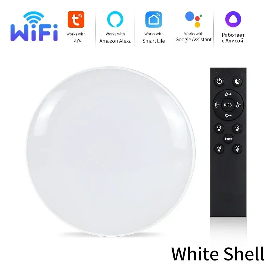 white lamp remote