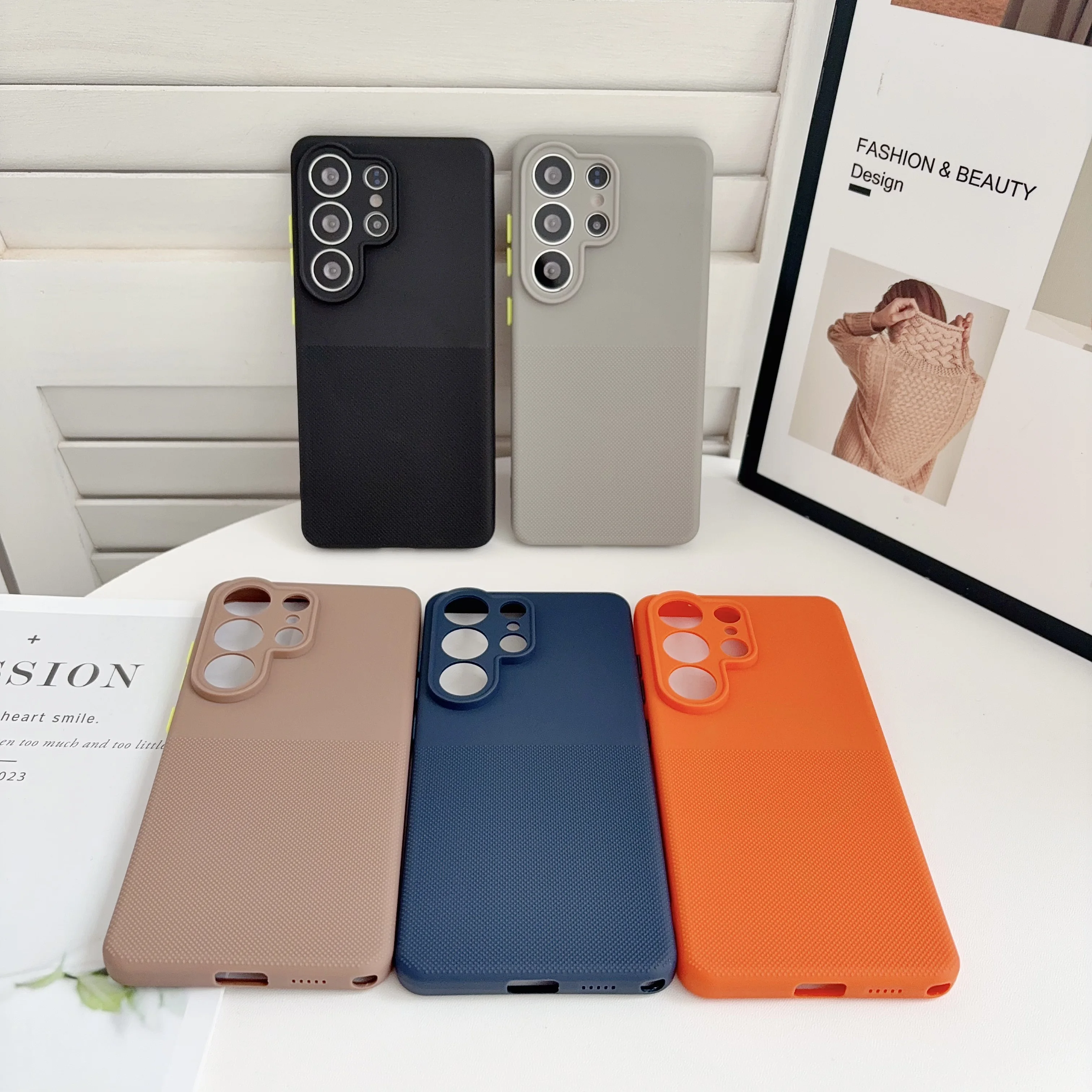 Luxury Geometric Dot Matrix Magnetic Nonslip Wireless Charging Case