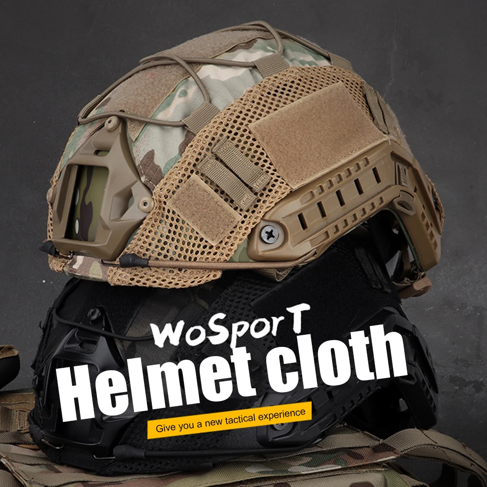TacticalMilitaryArmyHelmetCoversCamouflageHelmetClothCover