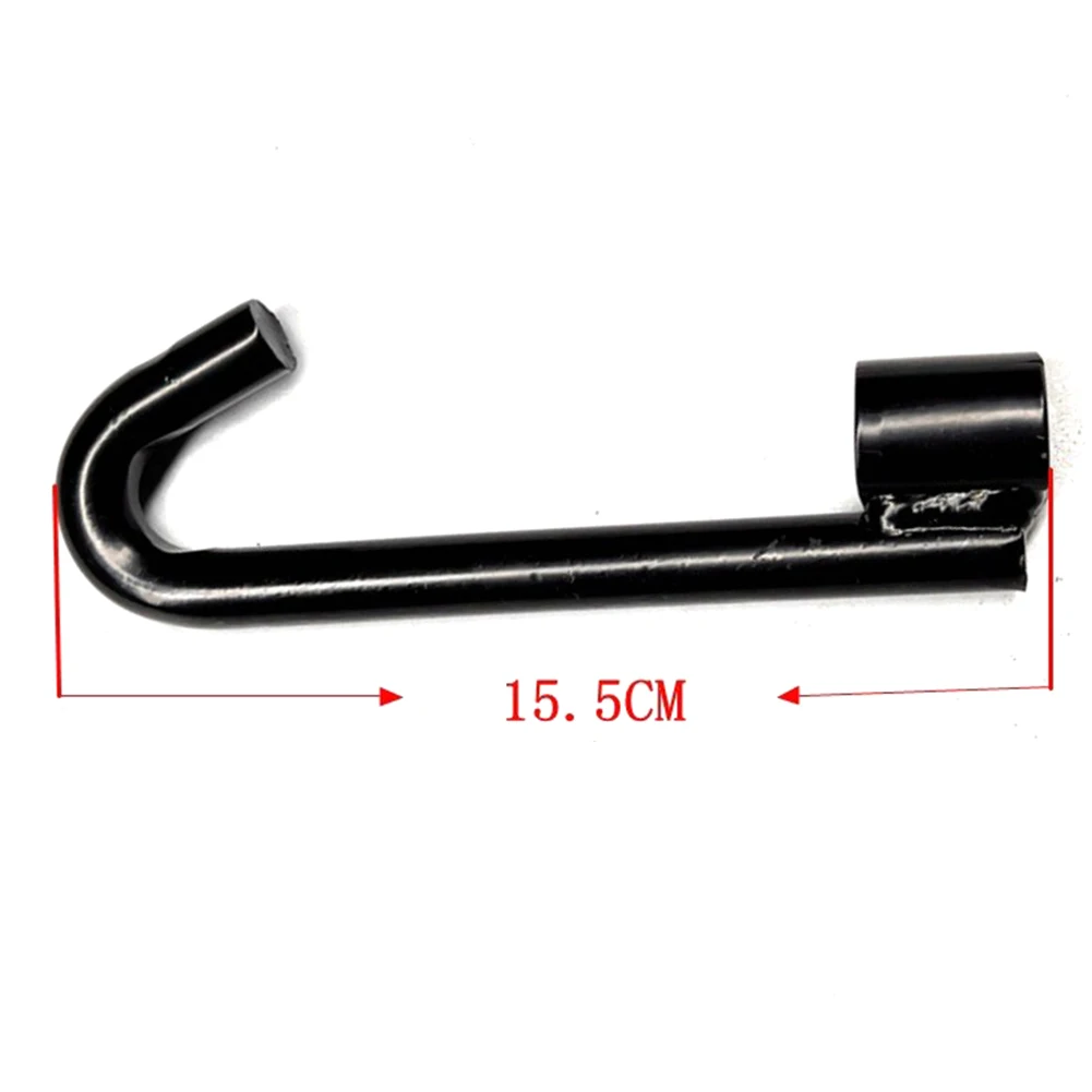 1x Spare Tire Bracket Bolt Hook Kit Fits For Mitsubishi-Outlander 2013- #MR594567, MF450007, MR491996 Silver&Black Parts