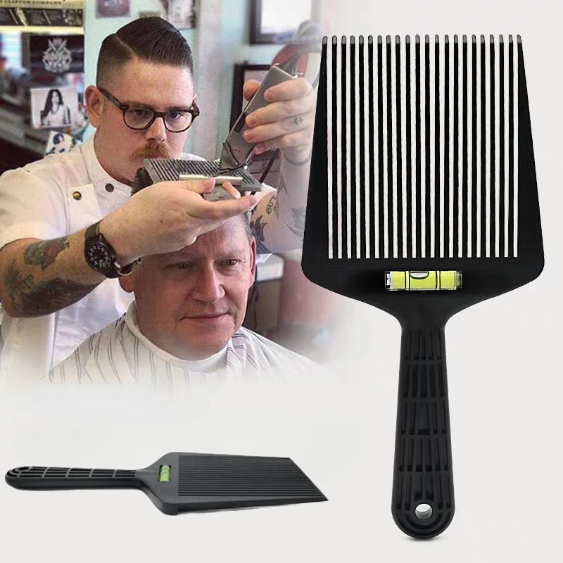 Large Tooth Detangling Comb Professional Handle Carbon Fiber Comb Cutting  Hairdressing Comb Styling Essentials Round Tooth Comb Barber Tooth Comb