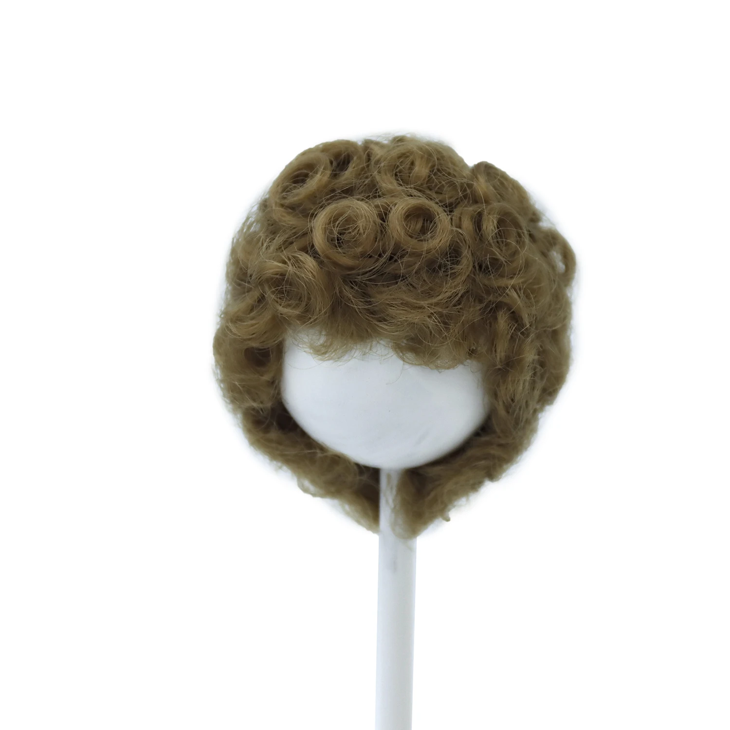 

2023 New Style 1/8 BJD Doll Wigs Short Curly OB11 Doll Hair High Temperature Synthetic Wigs Doll Accessories DIY SD Doll Tress