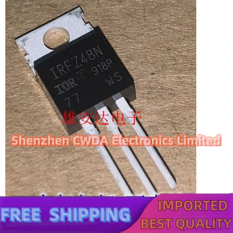

10 шт.-20 шт., IRFZ48NPBF IRFZ48N TO-220 55В/64A фотосессия может быть куплена
