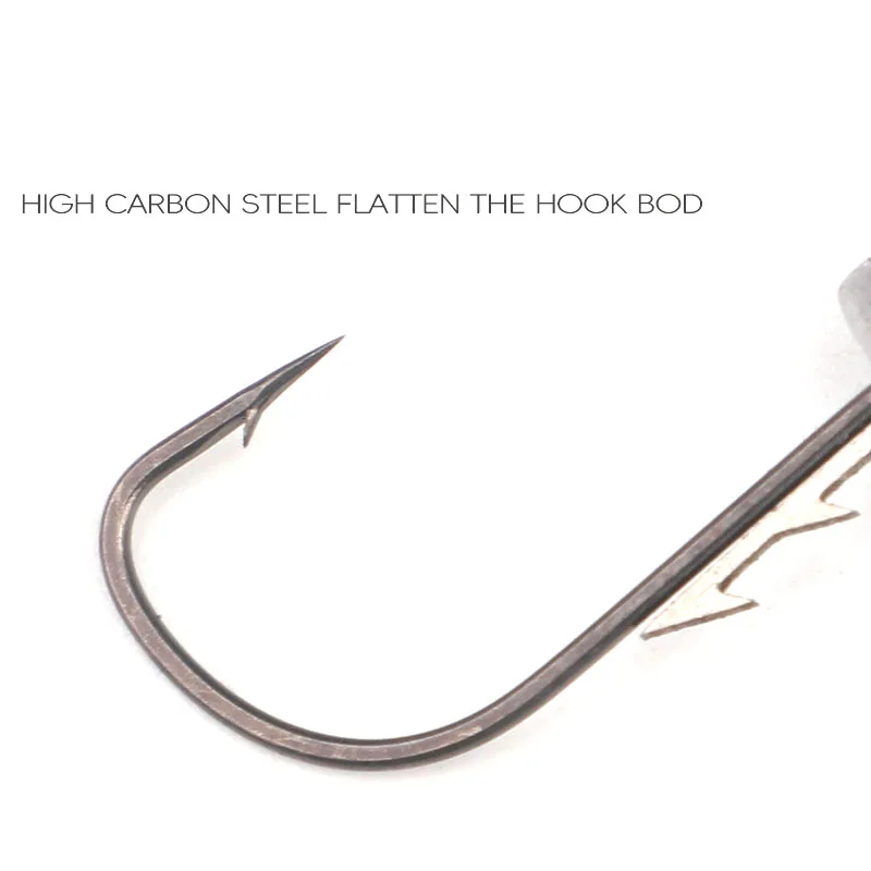 5 hameçons jig tête exposée 2.5g à 6g pour pêche truite et poisson de roche avec leurres souples
