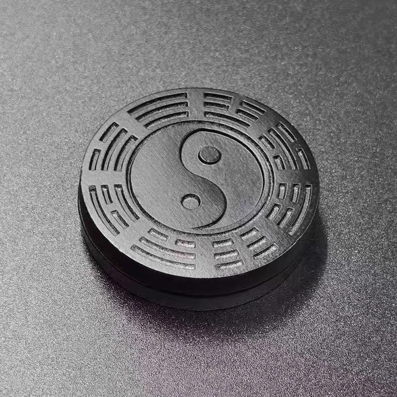 Tai Chi Haptic Coin EDC Fidget Slider Clicker ADHD Anxiety Relief Anti Stress Toys For Kids Adults Antiestrés Juguetes 2