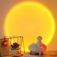 Astronaut Humidifier Household Ornaments Sunset Light Humidification Rehydration USB Charging Sprayer 1