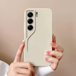 Luxury Solid Color Soft Slim Matte Silicone Dustproof Protective Case Cover for Camon 40 Pro 4G (TYW000)