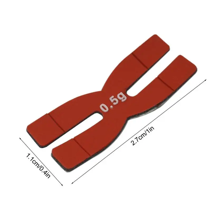 Badminton Racket Weight 0.5g Racket Head Balance Strips H-shaped Tennis Racquet Table Tennis Weight And Balance Strips