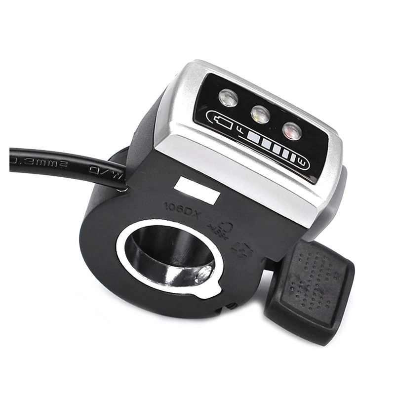 

1 PCS Electric Vehicle Turn Handle With Switch Power Display Finger Electric Bicycle Mountain Bike Pass