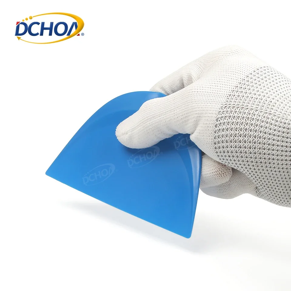 10pcs 비닐 포장 도구 미니 스퀴지 스마트 카드 유연한 얇은 가장자리 세부 도구 가장자리 도구 자동차 스타일링 청소 스크레이퍼