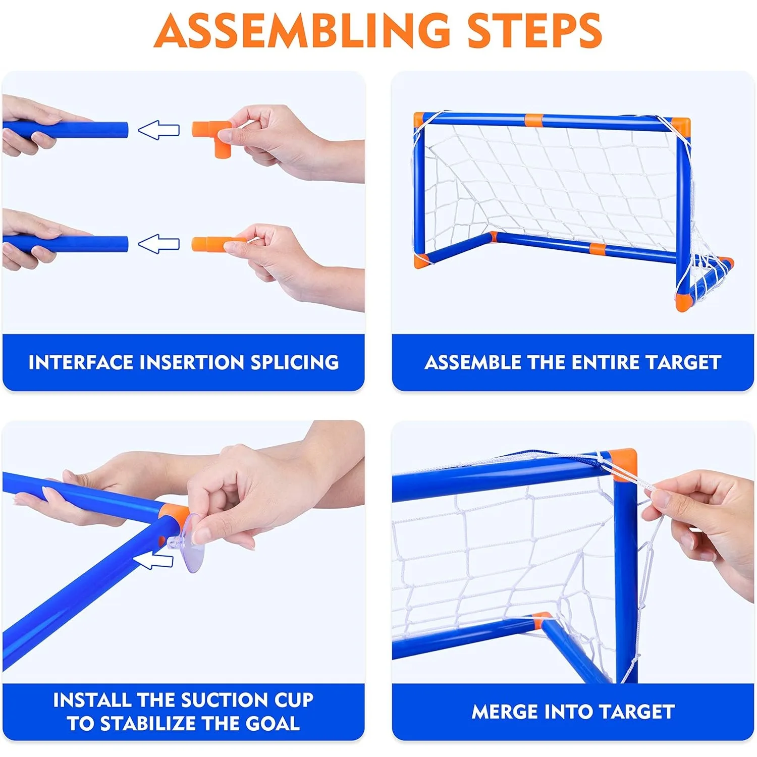 3-in-1 Hover Soccer Ball Hockey Bowling Set Indoor Outdoor Toys for Kids Outside Toys with LED Lights Christmas Birthday Gifts 6