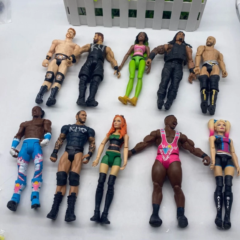 18cm Wrestler Wrestling Warrior Action Figure Joints Movable