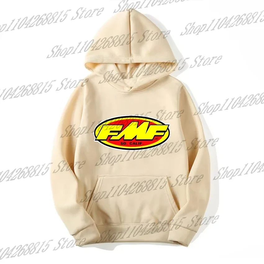 Fmf Printed Men's Cotton Long Sleeve Motorcycle Rider Fleece Jacket Autumn Winter Long Sleeved Sweater