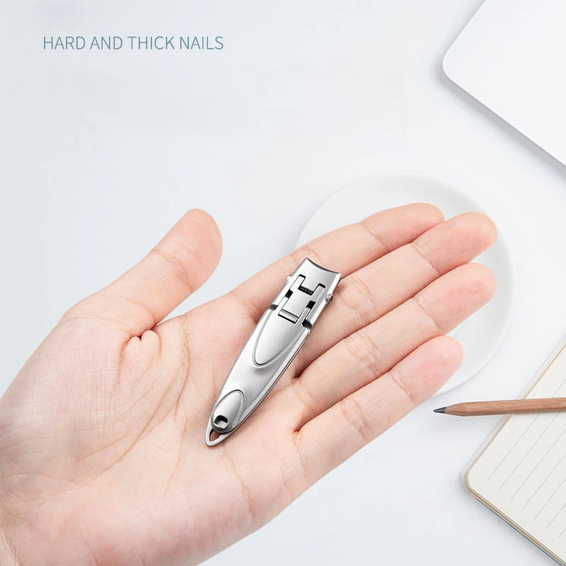 Ultra-thin Portable Nail Clippers Wide Jaw Opening Nail Clippers Set Toenail for Thick Nails Cutter Manicure Pedicure