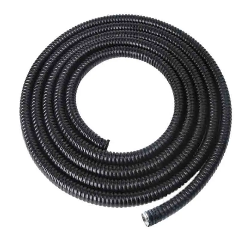 Sourcing Map Wellrohr, Flexibel, 12 Mm Innendurchmesser, 15,8 Mm Außendurchmesser, 6,7 M Lang, Schwarz