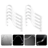 10Pcs High Heels Display Rack Acrylic Shoe Racks Sandal Racks Shoe Display Brackets High Heel Holders Shoe Shelf Home Storage 1