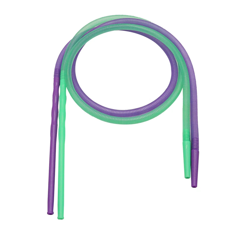 1pc Colorful Plastic Hookah Pipe Disposable Hookah Hose Straw Arabian