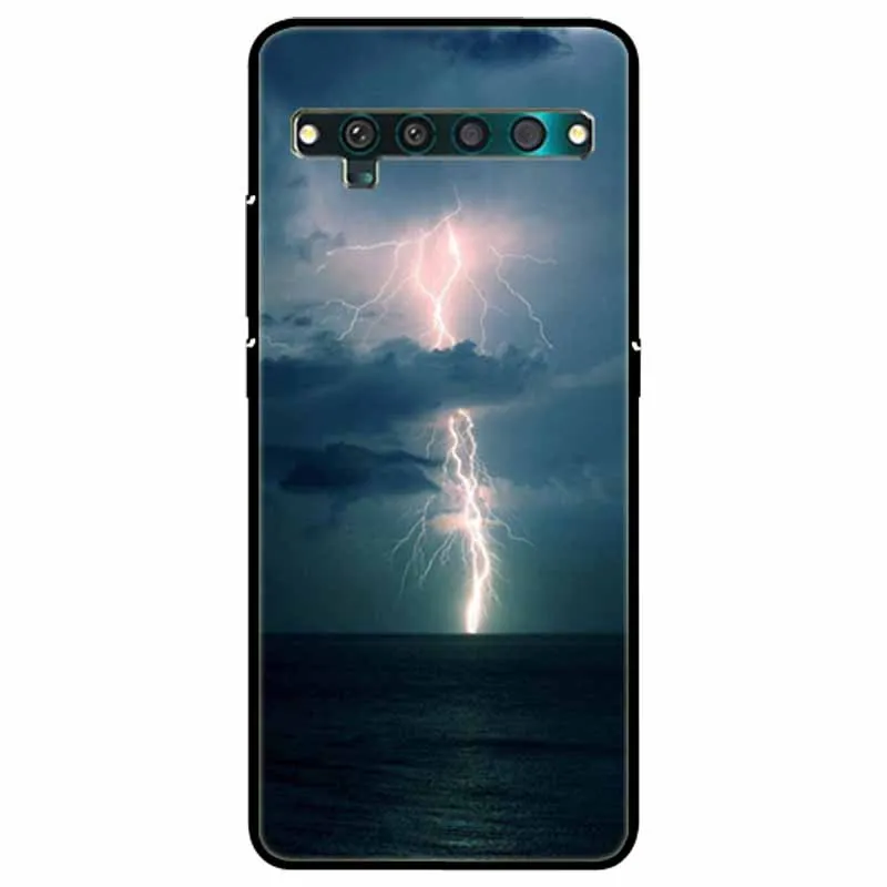 Silicone Soft TPU Space Fashion Shockproof Back Cover Case