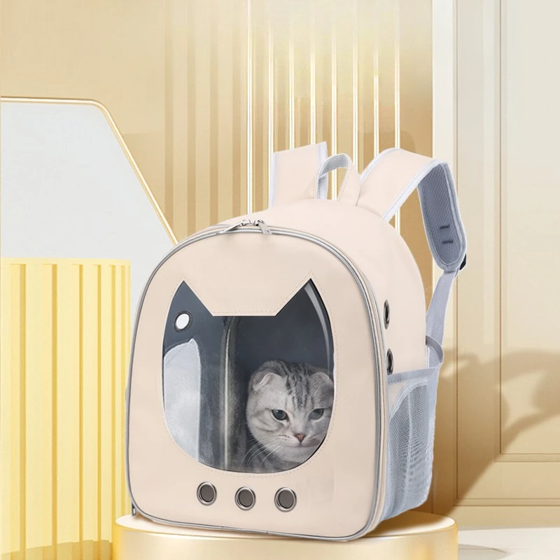 Lightweight Backpack Cat Dog Pet Bag Portable Travel Backpack pet carrier backpack