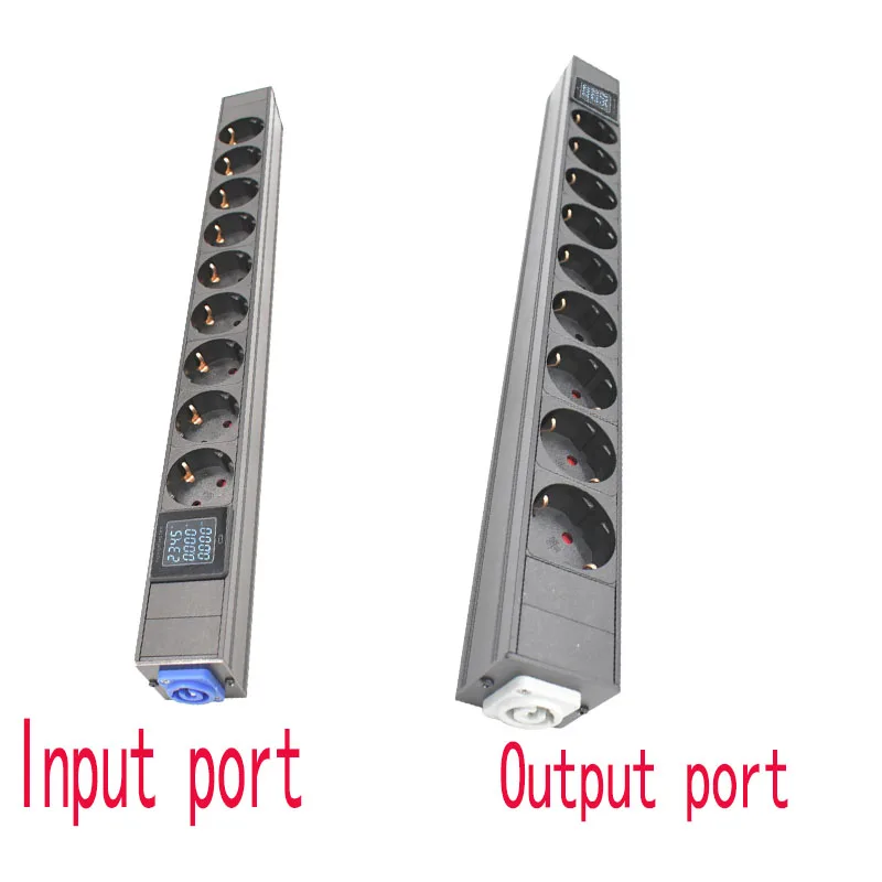 

High Quality Schuko PDU Power Strip 2-10 AC Power Link Output Box Schuko Powerlink box with powercon inlet and outlet