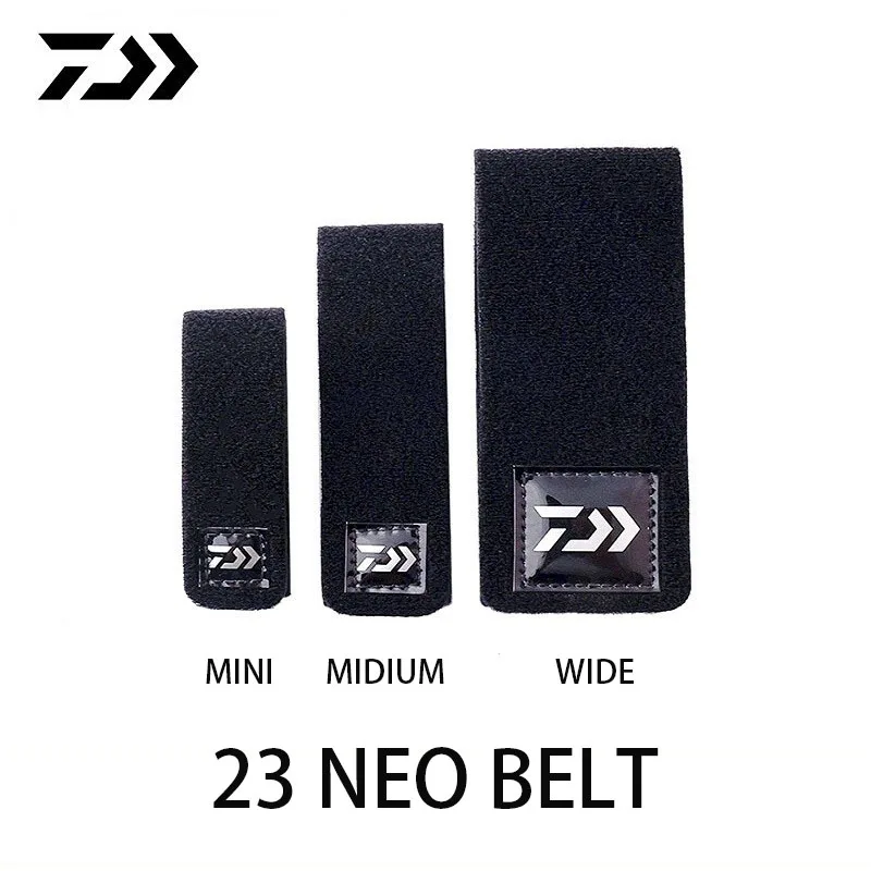Ceinture Porte-canne Daiwa Neo Rod Belt – Mini Taille AS – 200 X 25 Mm (2 Pièces)