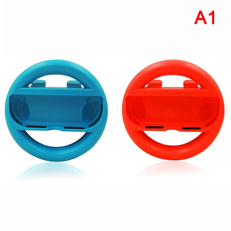 1 Pair Game Steering Wheel Racing Handle For Kart Switch Joy-Con Controller Steering Wheel For Nintendo Switch 