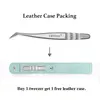 DIYDAY Eyelash Extension Tweezers Stainless Steel Eyebrow Precision Tweezers Fiber Tip Volume Isolation Lashes Extension Tweezer 2
