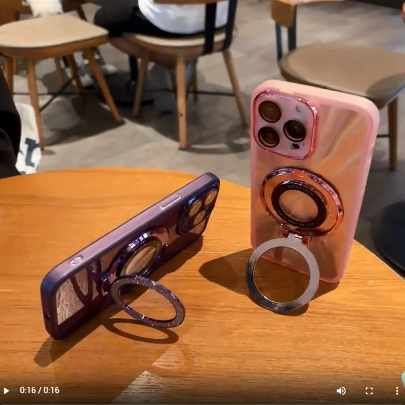Glitter Phone Case With Holder For Xiaomi Redmi Series Protective_voghion.com