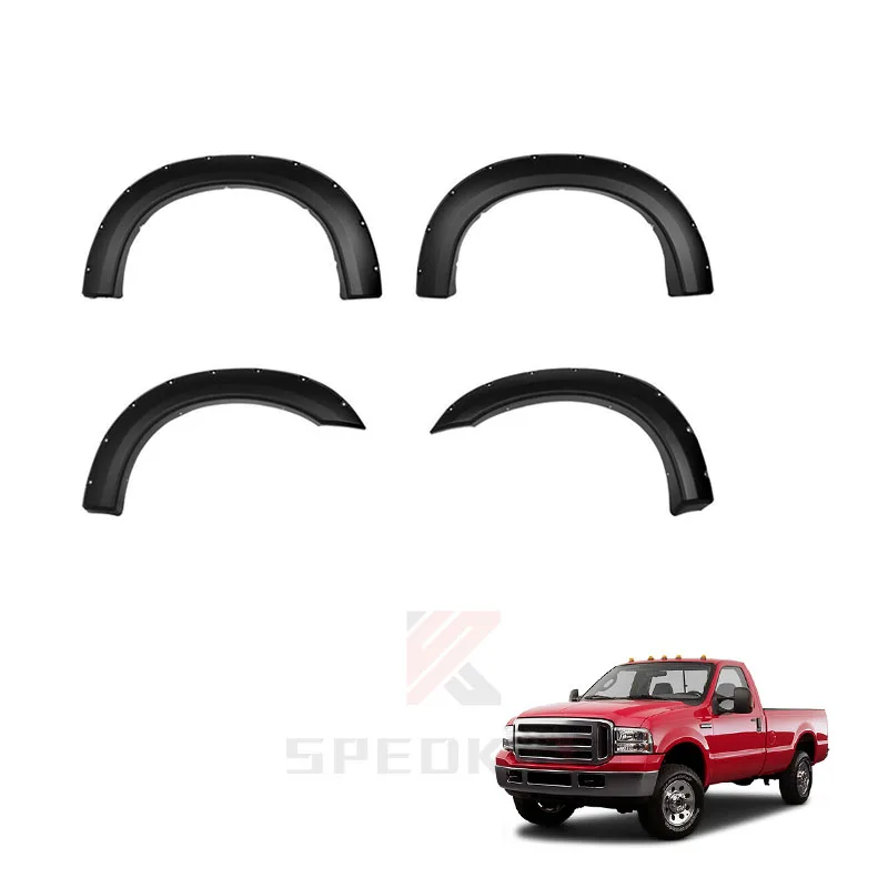 

99-07 Hot Sale 4x4 auto tuning accessories FENDER FLARES for ford F250/F350/F450 auto body systems