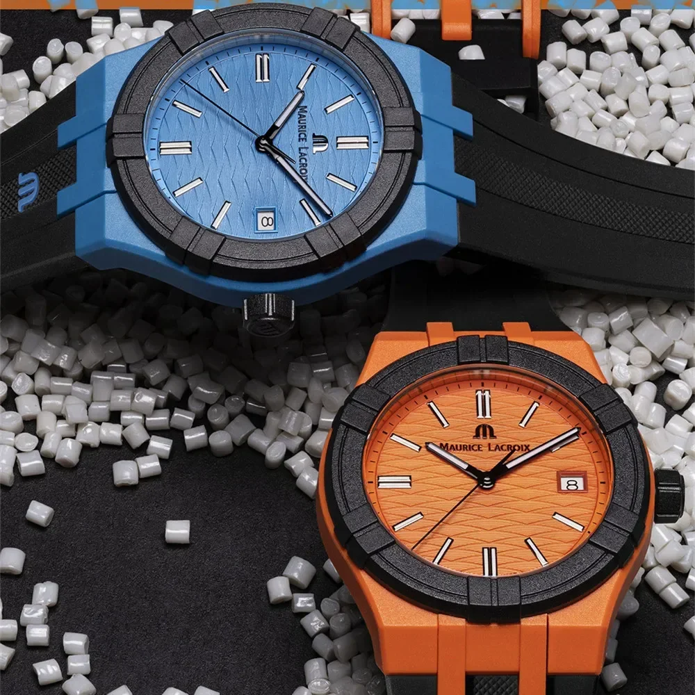 

2023 New Maurice Lacroix Aikon Tide Mens Watch Rubber Strap Waterproof Quartz Watch for Men Sports Reloj Hombre AAA Clock