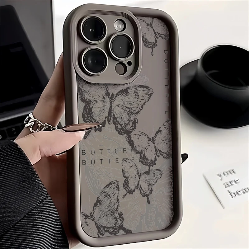 Fashion Butterfly Phone Case - Stylish and Durable Protective Cover