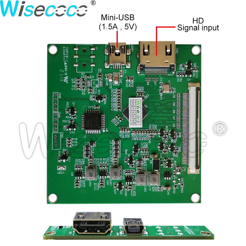 Wisecoco ػ 1600*1600  LCD ÷,   ũ, MIPI 24  Ŀ Ʈѷ ̹ , 2.1 ġ