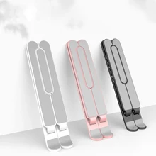

Portable Laptop Stand Aluminum alloy Foldable Notebook Support Laptop Macbook Tablet Notebook Stand Table Cooling Pad