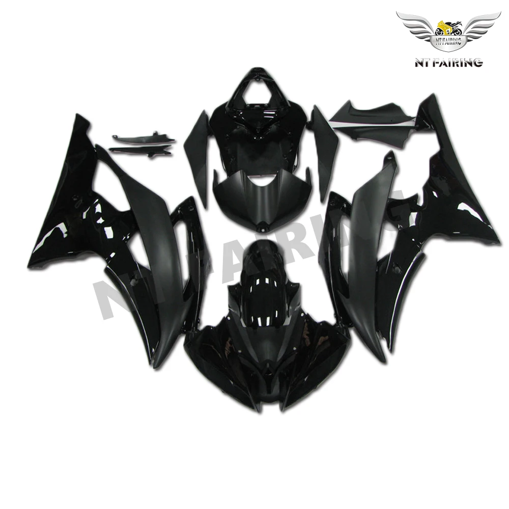 

NT инъекционный комплект обтекателей подходит для YAMAHA 2008-2016 YZF R6 глянцевый матовый черный n01s