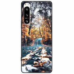 Elegant Soft Silicone Flower Phone Case with TPU Bumpers for Xperia 1 IV (24)