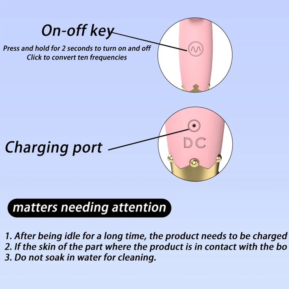 Dildo potente vibratore per punto G per donne, stimolatore del clitoride e dei capezzoli per massaggiatore dell'orgasmo, vibratore a forma di dito_voghion.com