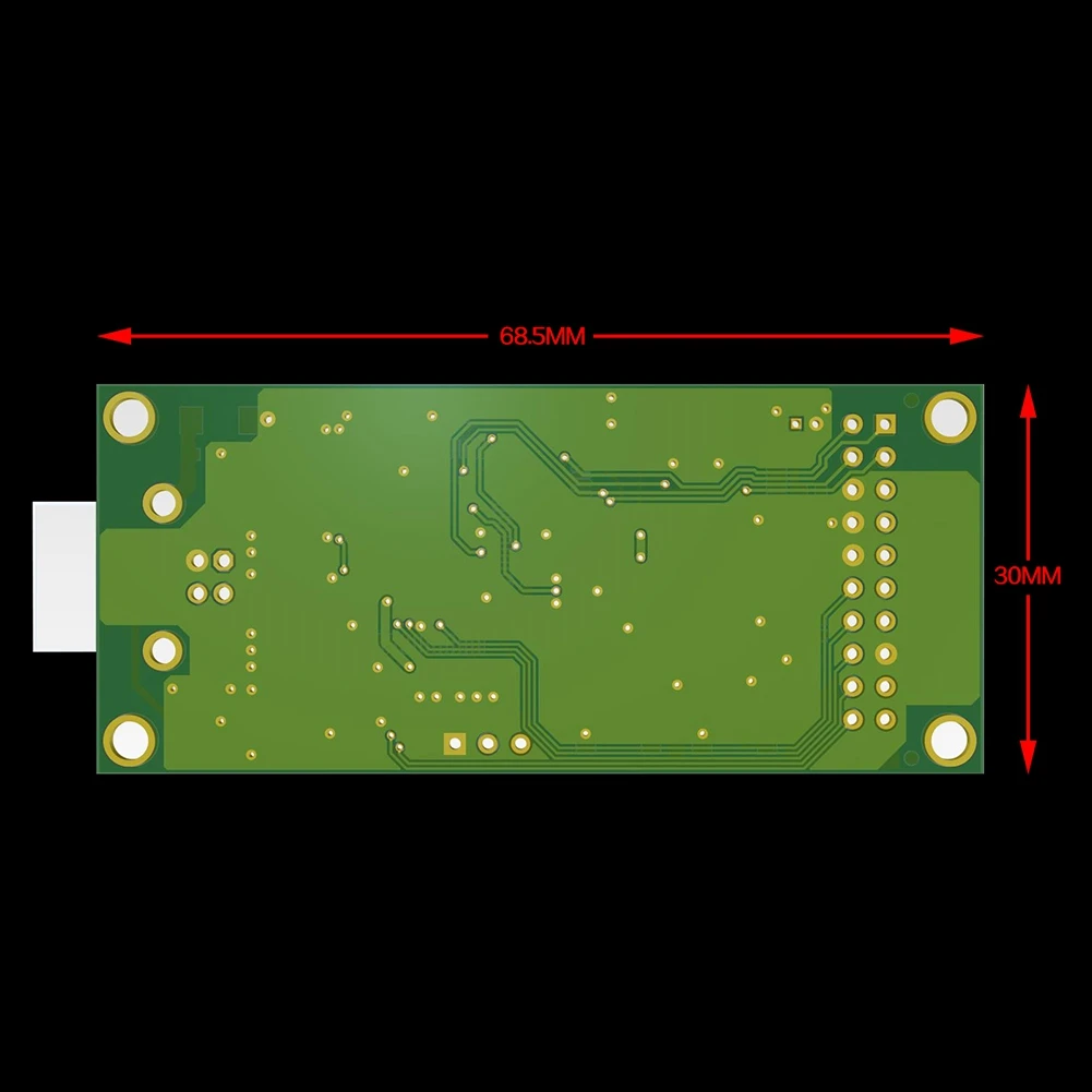 Amanero Combo384 moduł DSD512/PCM384 32Bit dla AK4497 ES9038 AK4493 dekodery (standardowy kryształ)