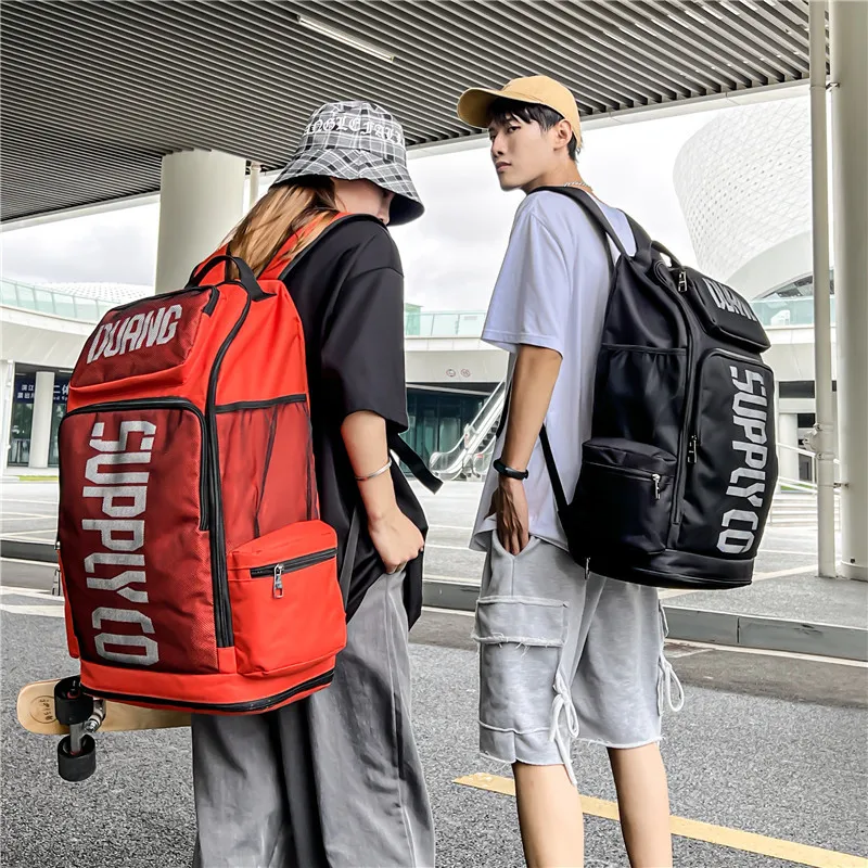 Casual School Backpack Women Men Korean Sports Backpacks Large Mochila Book Bag for Hiking Travel Gym with Laptop Compartment