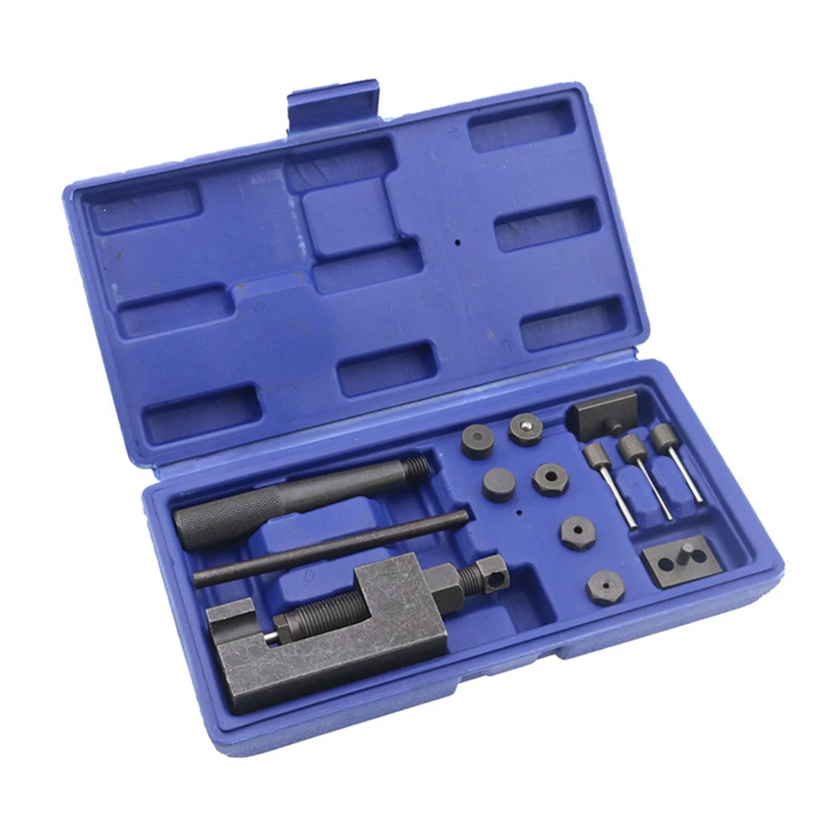 Motorcycle Chain Breaker Riveting Tool 6 Pins Chain Cutter Riveter Bike Chain Pin Press Handle for 415/420/428/520/525