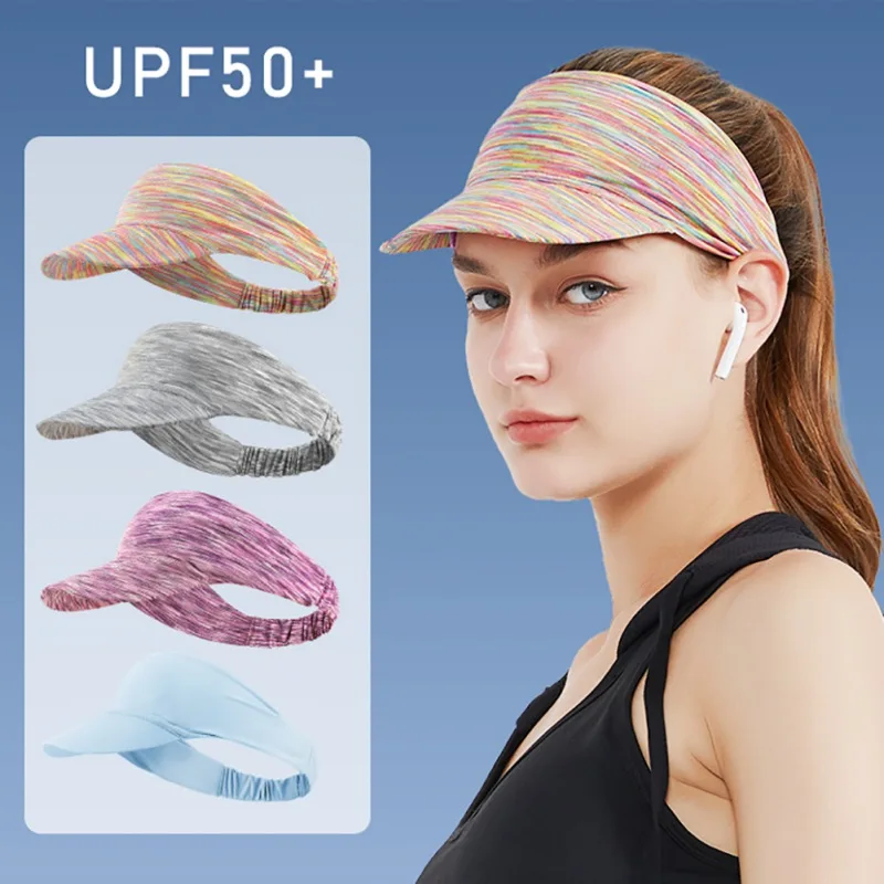 Women Cotton Sports Cap Fashion Empty Top Summer Sun Protection